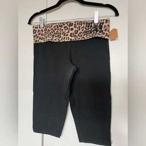 Leopard Biker Short